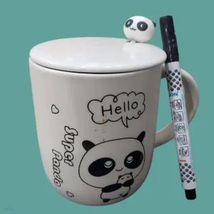 Ceramic Panda Coffee Cup