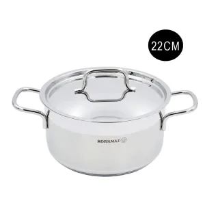 Stainless Steel Pot with Lid